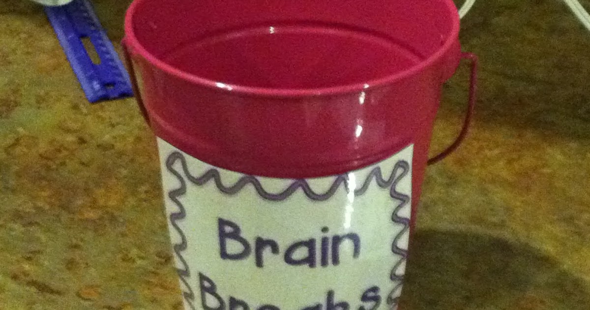 Team J's Second Grade Fun Brain Breaks Bucket