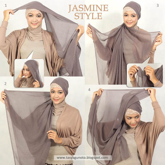 Tutorial Hijab Paris 2 Hijab | tutorial hijab paris jasmine style Tutorial Hijab Paris 2 Hijab | tutorial hijab paris jasmine style