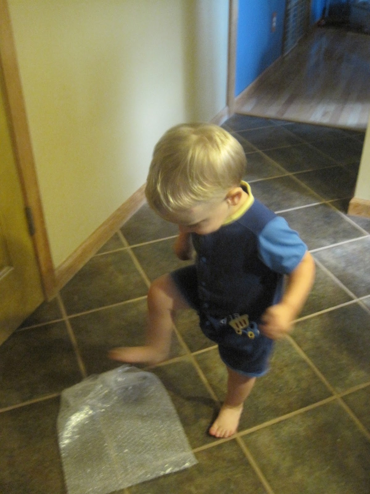 Creating Bright Minds Bubble Wrap Fun!