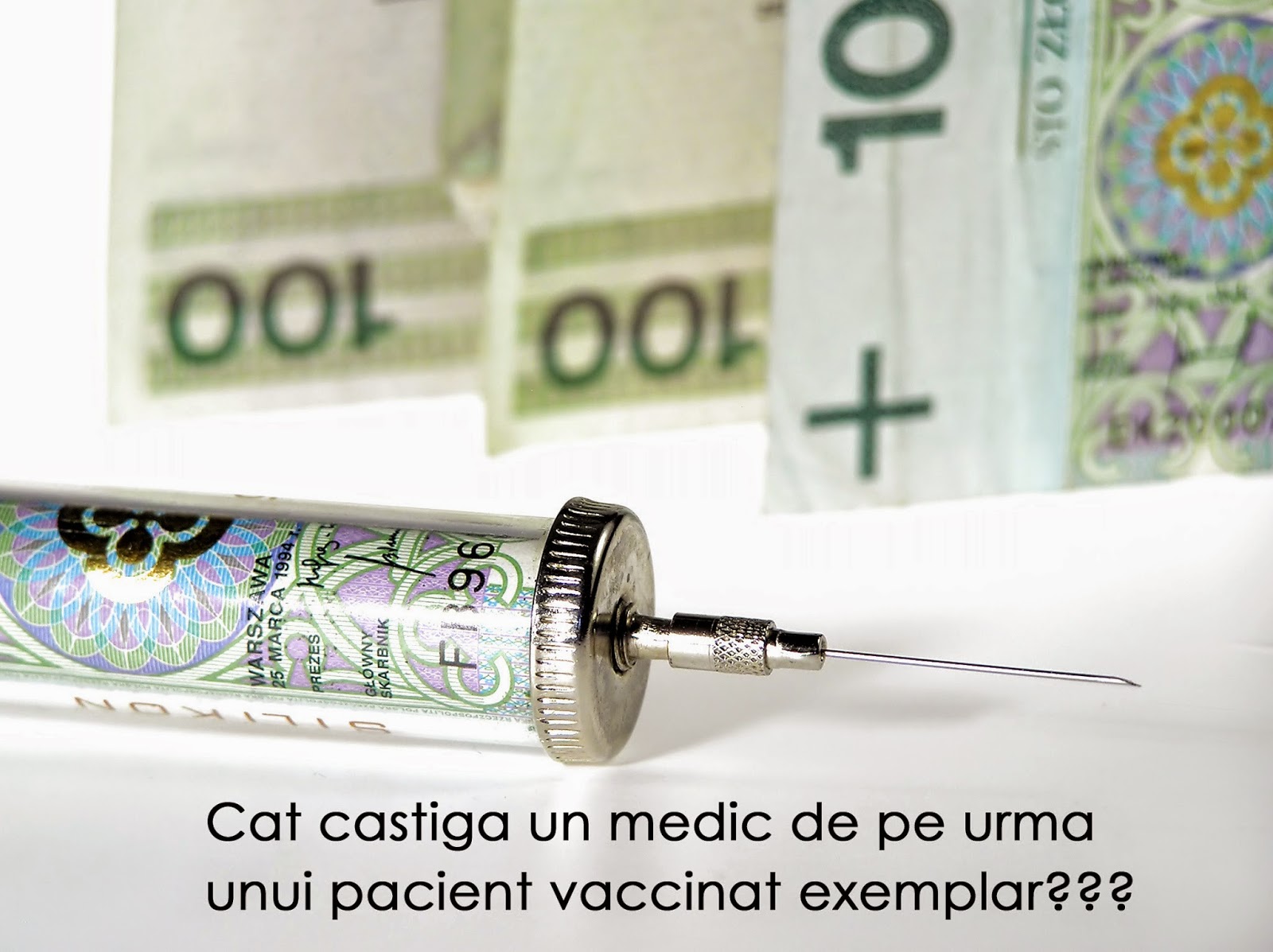 Cati Bani Castiga Medicii Cu Vaccinarea Jurnal Si Introspectii De Mamica Feli Popescu