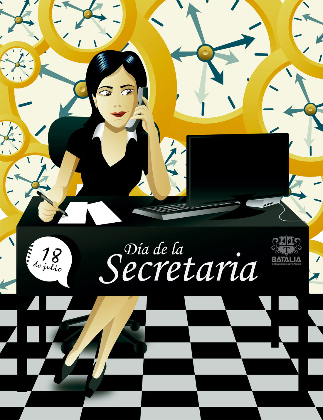 BATALIA Día de la secretaria