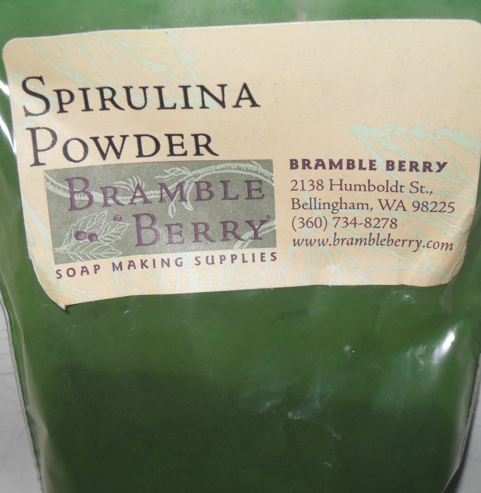 Life on Sample's Farm Spirulina Soap