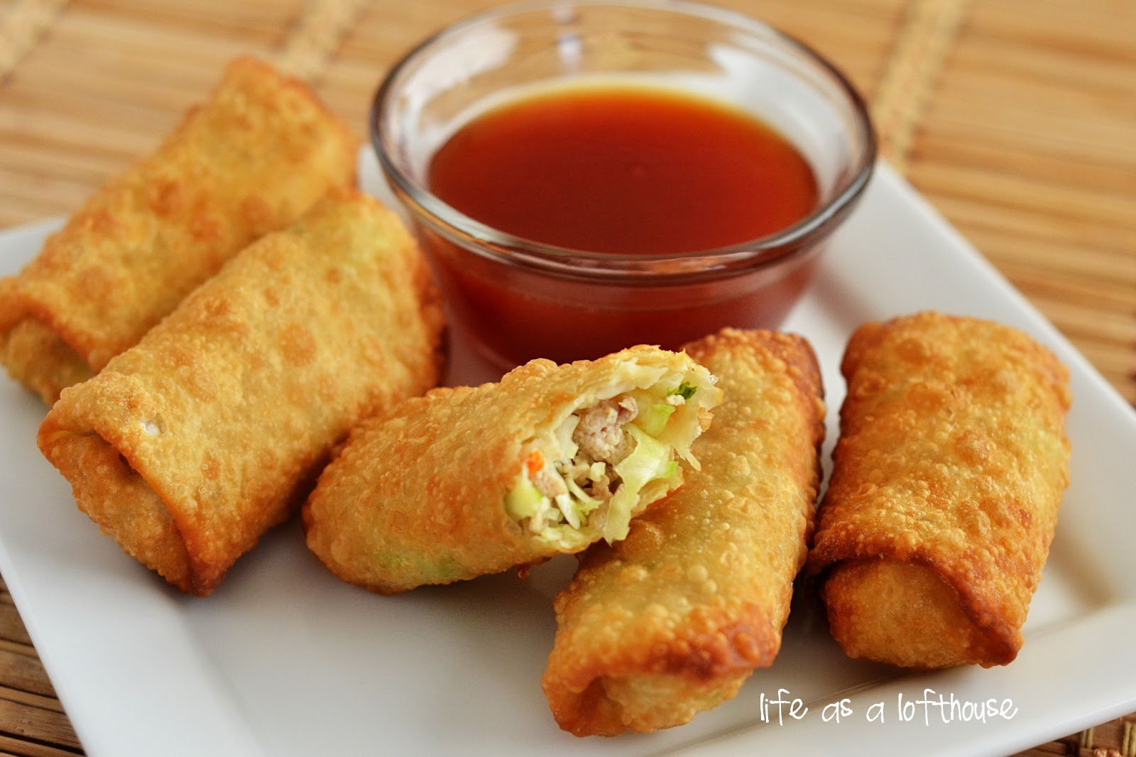 chicken egg rolls