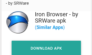 Iron navegador para android