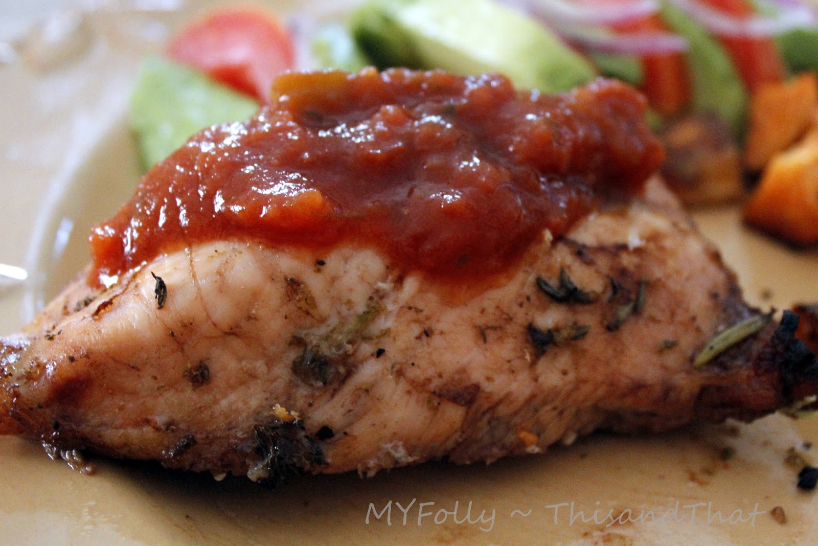 This and that Rosemary and Thyme Lime Chicken