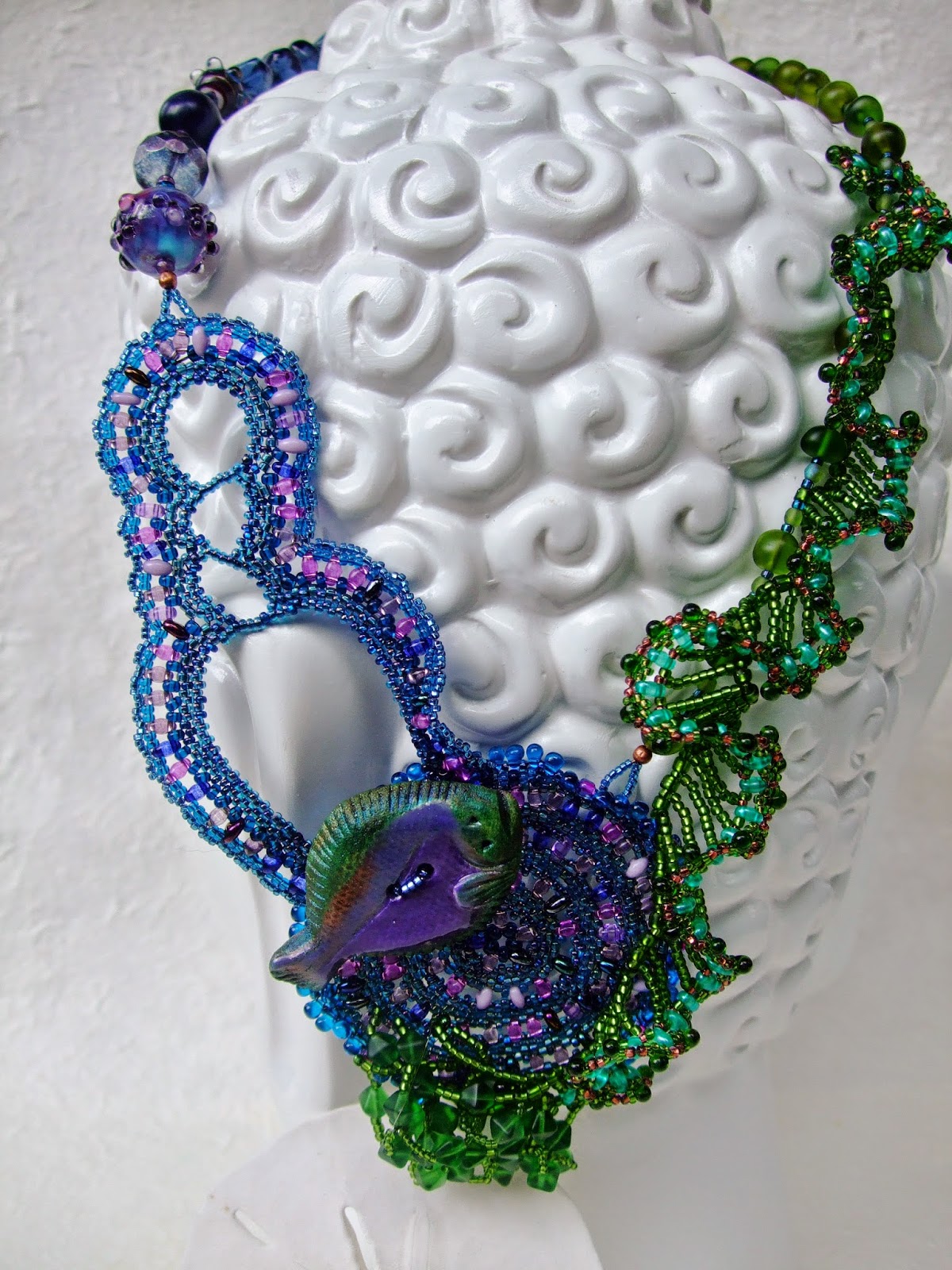 Phantasm Creations Flounder Challenge Necklace