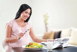 menjaga asupan makanan selama kehamilan