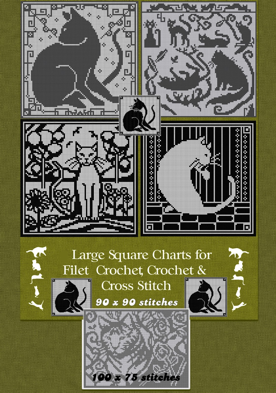 WitchWolf Creations Cat Charts