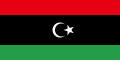 nova bandeira da líbia em 2011