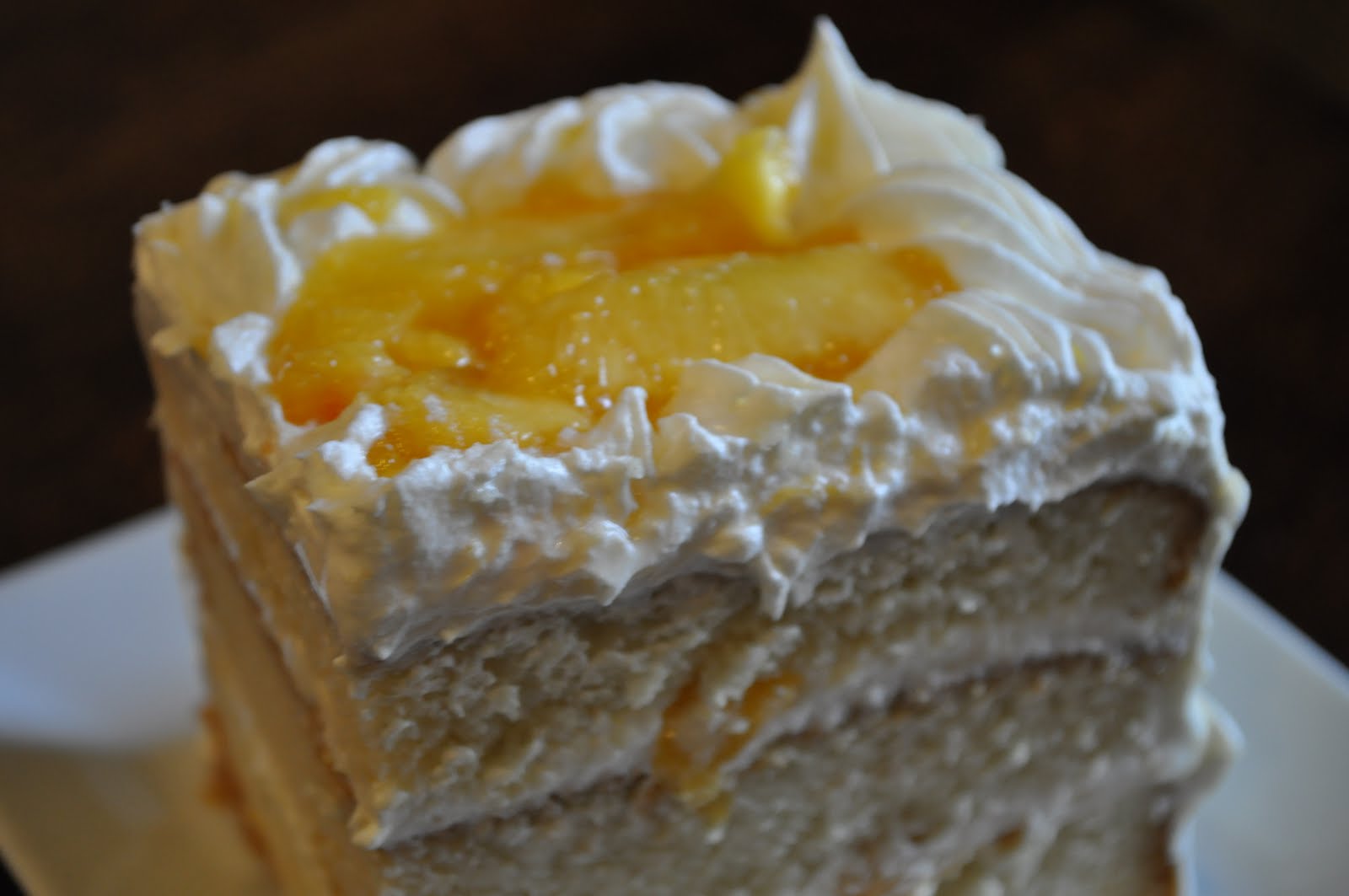 Joe's Italian Peach Cake