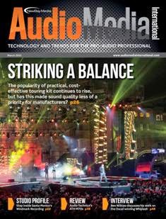 Audio Media International - March 2015 | ISSN 2057-5165 | TRUE PDF | Mensile | Professionisti | Audio Recording | Tecnologia | Broadcast
Established in Jan 2015 following the merger of Audio Pro International and Audio Media, Audio Media International is the leading technology resource for the pro-audio end user.