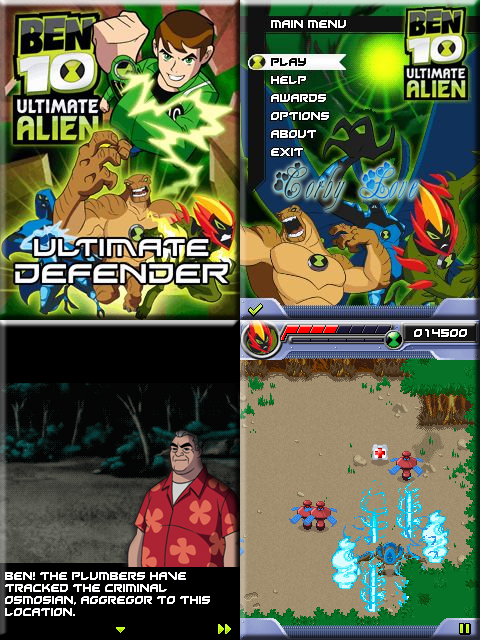Ben 10 Ultimate Alien 240 x 320 Touchscreen Mobile Java Game