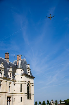 Château d'Ecouen - musée national de la Renaissance - avion