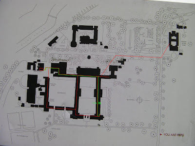 map of tunnels under merchant taylors school main buildings