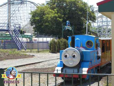 Magic Six flags theme park America a great childrens adventure kingdom with Thomas the tank engine