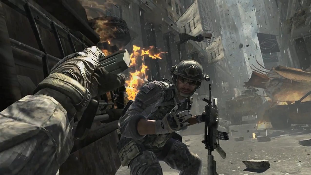 call of duty 4 modern warfare gameplay trailer