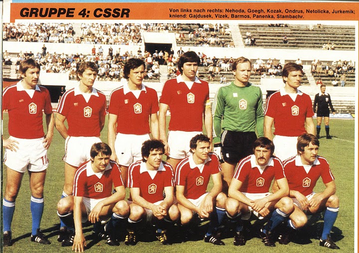 Resultado de imagem para tchecoslováquia futebol
