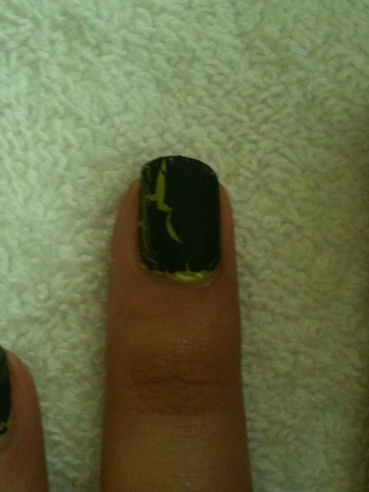 nail polish cracking! funnn