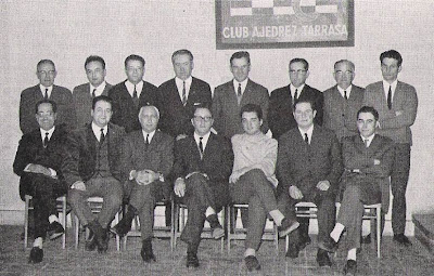 Equipo del Club Ajedrez Terrassa, Campeones de Cataluña 1969