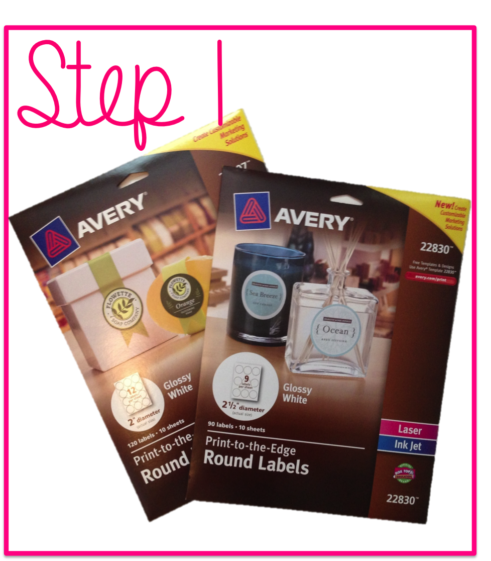 How to make monogrammed stickers! Prep Avenue