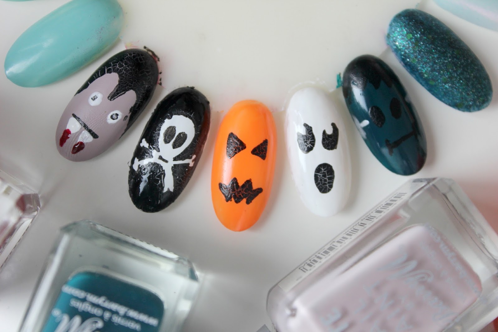 A Bit Of Halloween Nail Art Editing Eloise