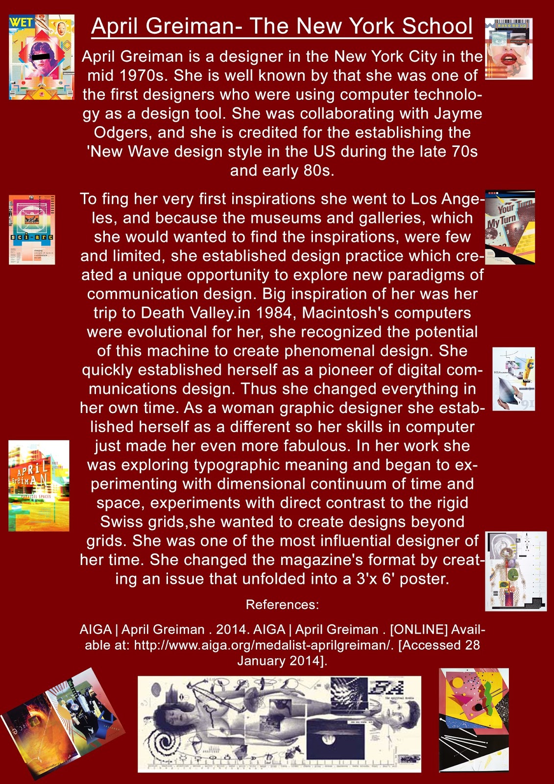 April greiman essay image