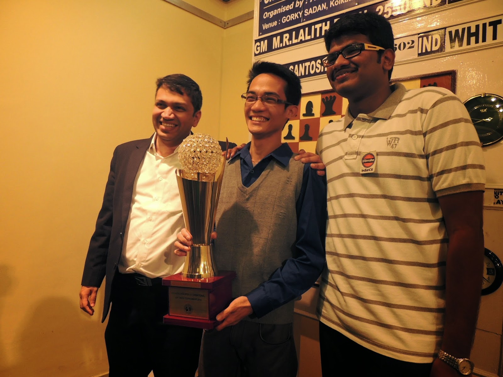 CHESS NEWS BLOG: : GM Adhiban Wins Open Chess Tournament  Internacional de Sants