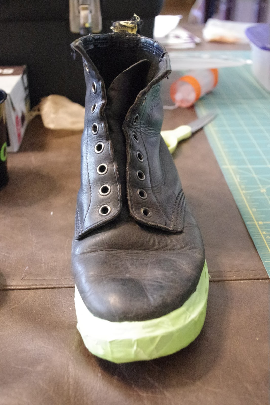 how to clean glitter doc martens