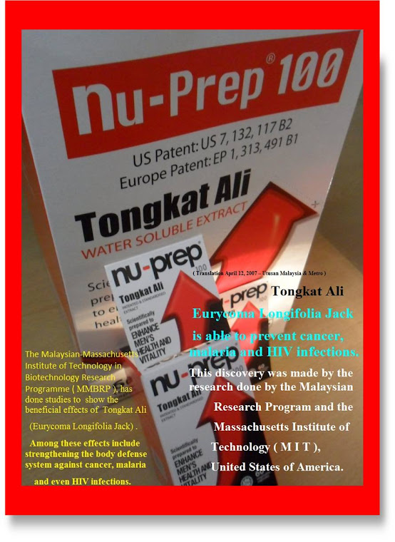 Strengthening the body defense system against cancer, malaria and even HIV infections NU-PREP 100