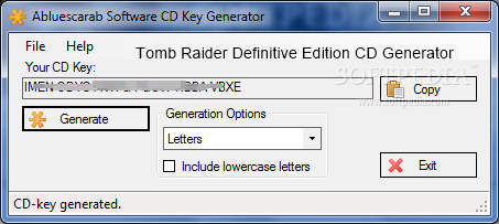 Tomb Raider 2013 PC Key Generator