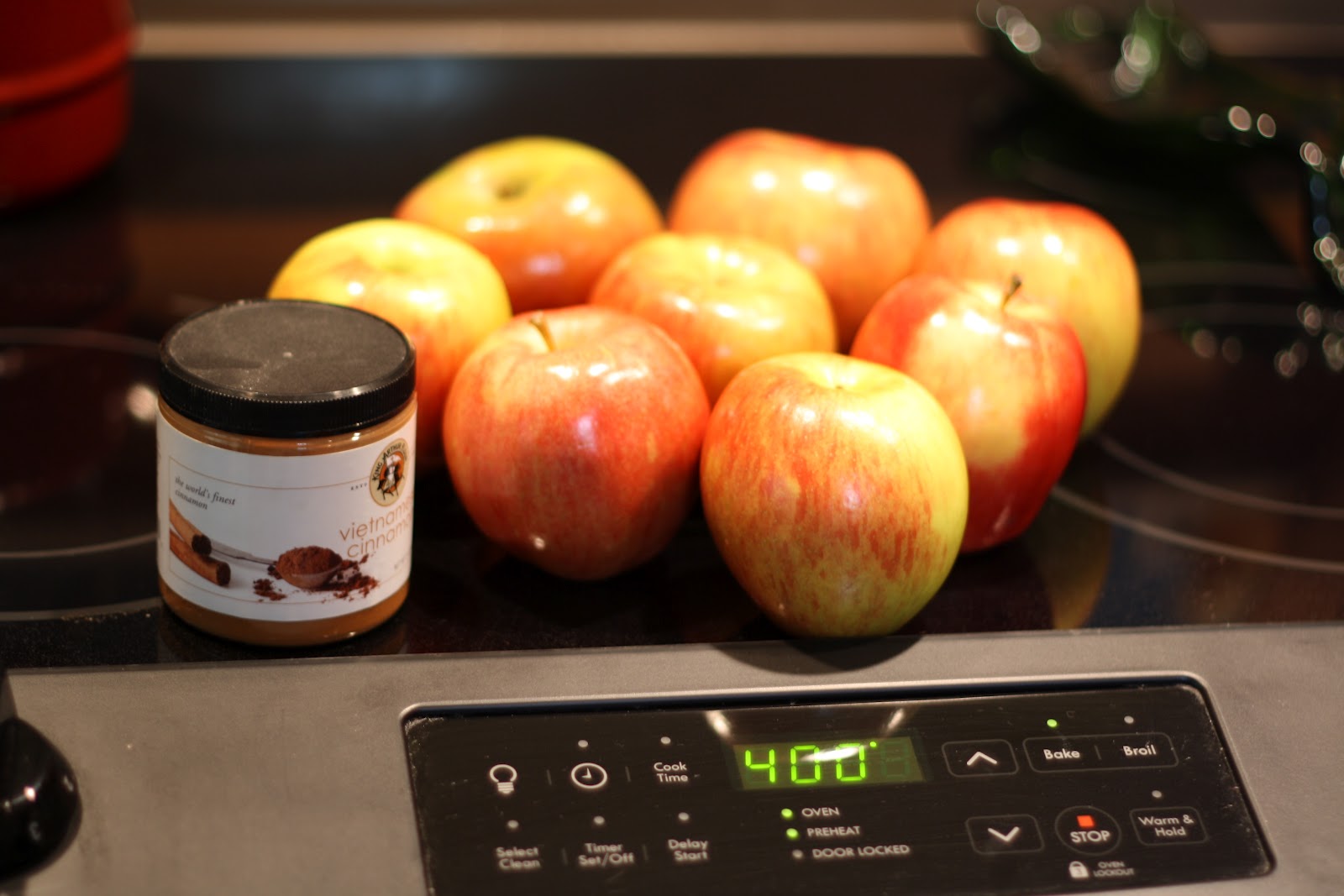 Making Mama's Kitchen Made by Mama Baked Cinnamon Applesauce (no