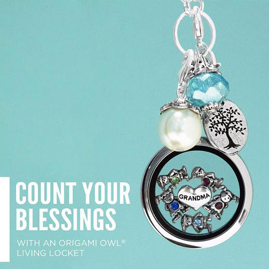 Grandma Origami Owl Living Locket from StoriedCharms.com