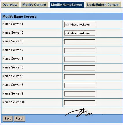 Cara mengganti nama server domain