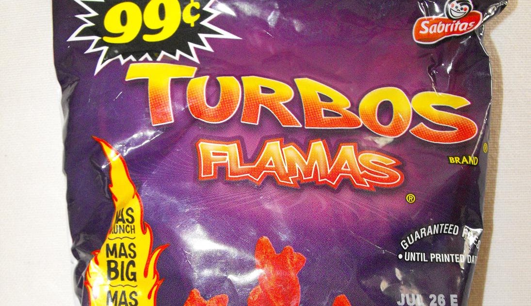 Hot Chicks Eatin' Spicy Chips Snack 176 Turbos Flamas Flavored Corn