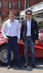 Dario Catalano Presidente Old Cars Club e Nuccio Altieri Vice - Presidente Provincia di Bari
