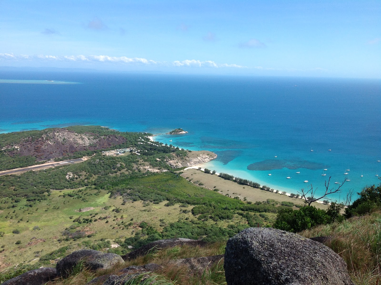 Barb's Thoughts June 10, 2012 Lizard Island Hike to Cook's Lookout