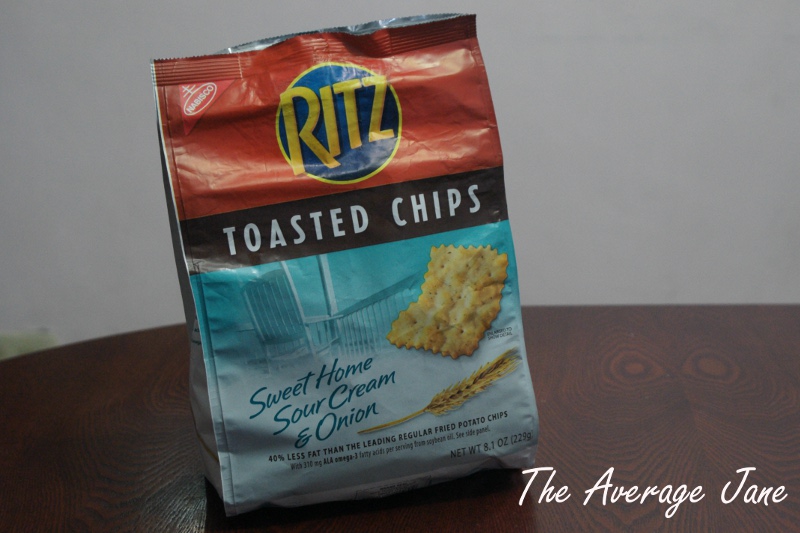 The Average Jane Ritz Toasted Chips...Yummy!