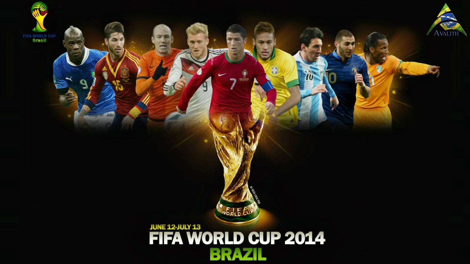 Fifa World Cup Wallpapers Terça do Wallpaper 4 Avalith Jogos Brasil