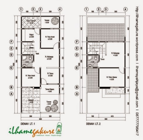 Desain Rumah Minimalis 1 Lantai Luas Tanah 90M2 - MODEL 