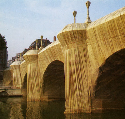 Wrapped up Pont Neuf Christo and Jeanne-Claude