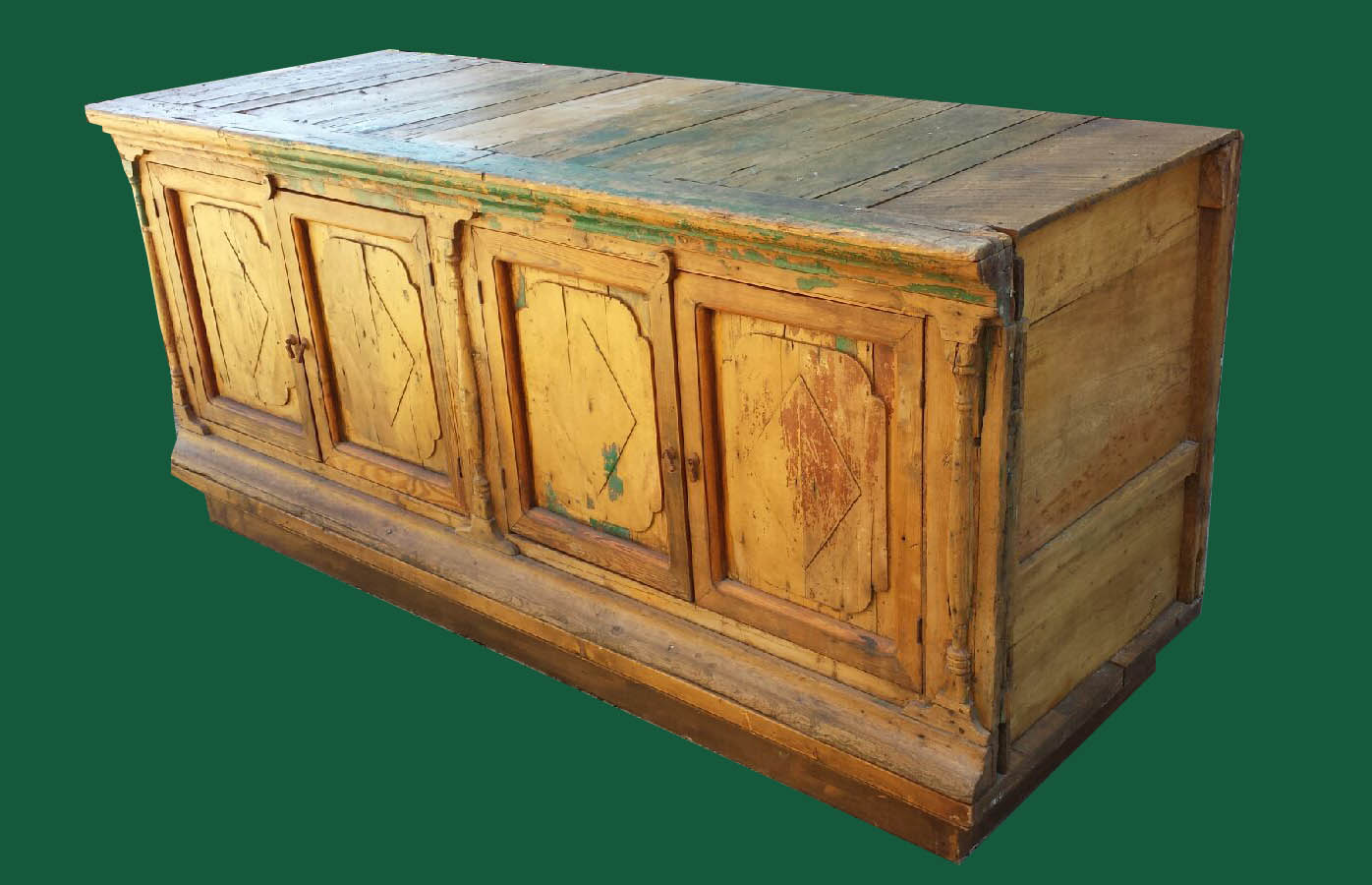 Uhuru Furniture Collectibles Mesquite Wood Credenza Sold