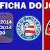Ficha do jogo: Bahia 1x1 Vitória - Campeonato Brasileiro 2014