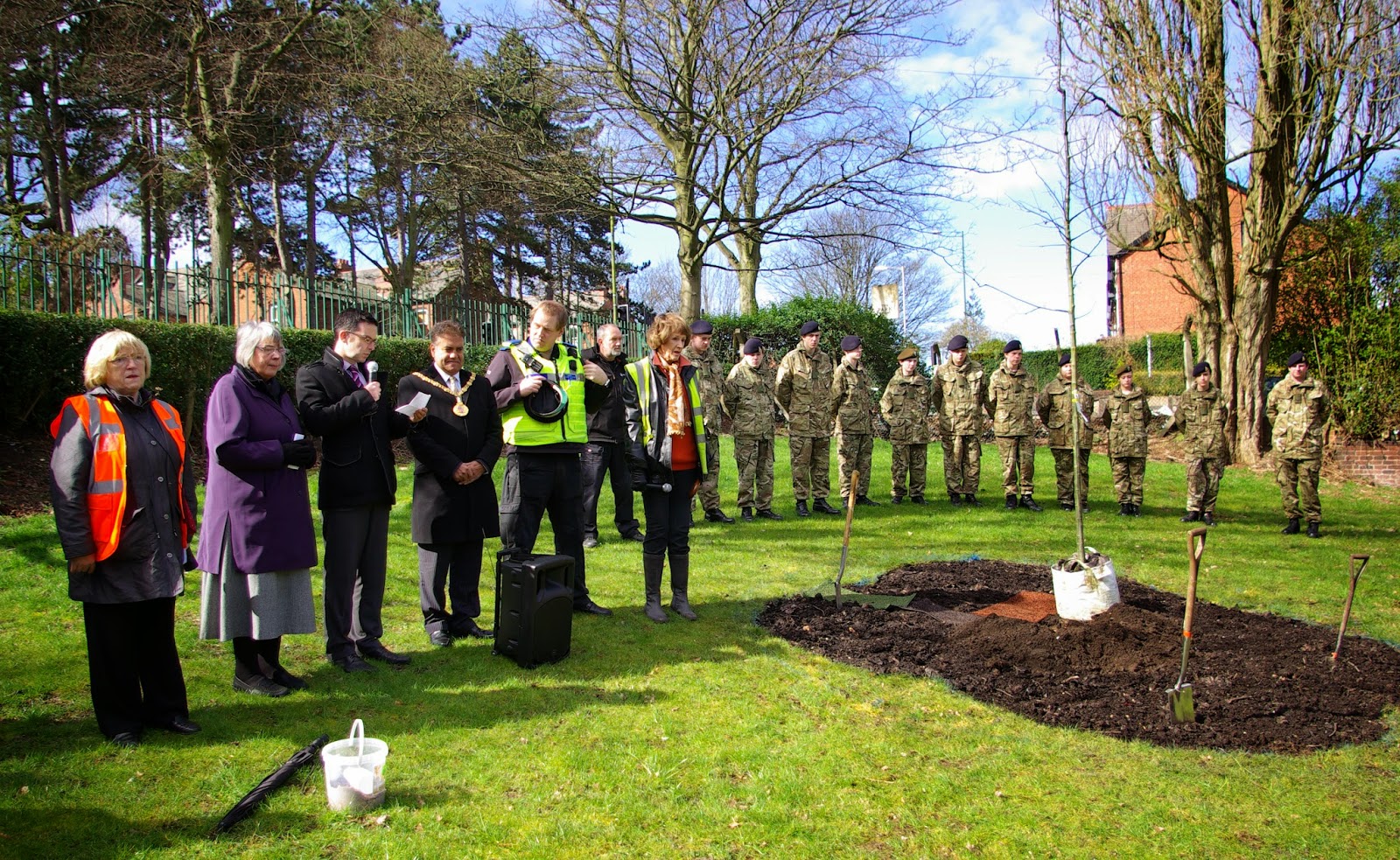 Walsall Tree Wardens Commemorative Tree WW1