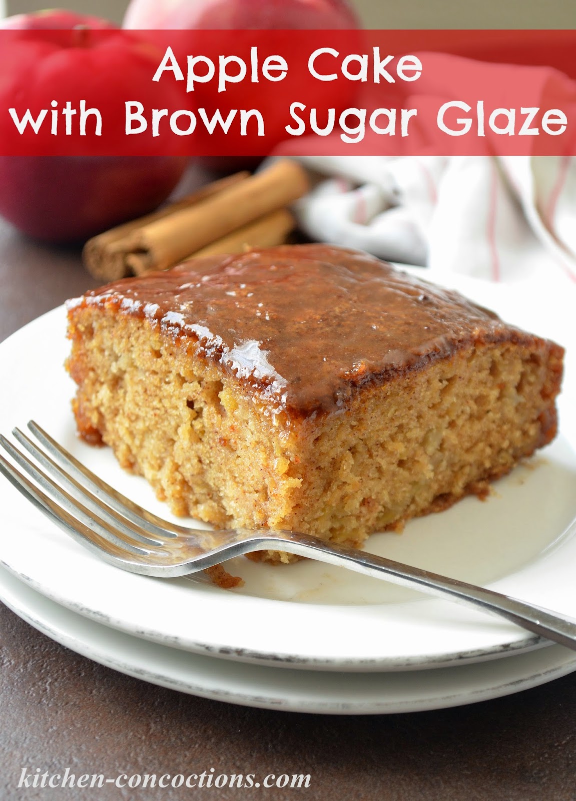 Recipe For Fresh Apple Cake With Brown Sugar Glaze Recipe For Fresh Apple Cake With Brown Sugar Glaze