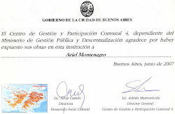 El Gobierno de la Ciudad hace un Reconocimiento al Veterano de Guerra Carlos Ariel Montenegro