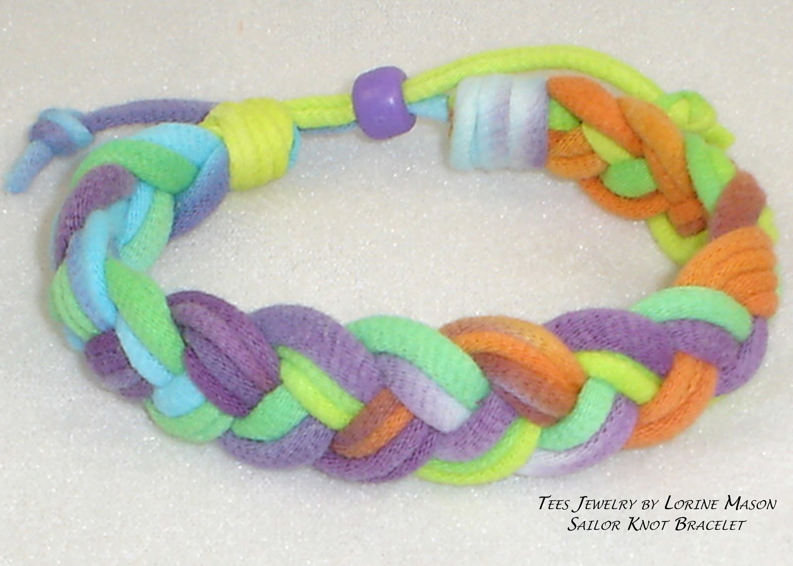 It's Sew Lorine & she's Sew Crafty! Sailor Knot Bracelet