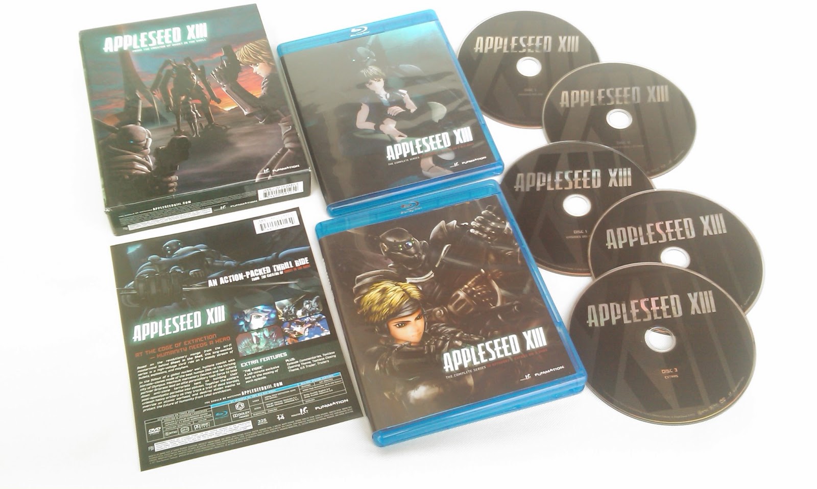 Anime on Bluray! GALLERY * Appleseed XIII The Complete Series