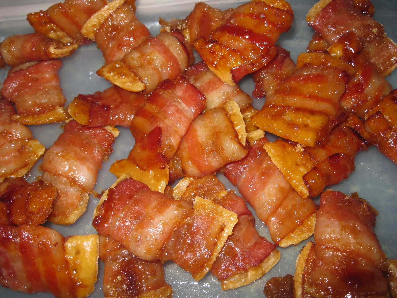 Best Ever Recipe Collection Bacon Wrapped Crackers