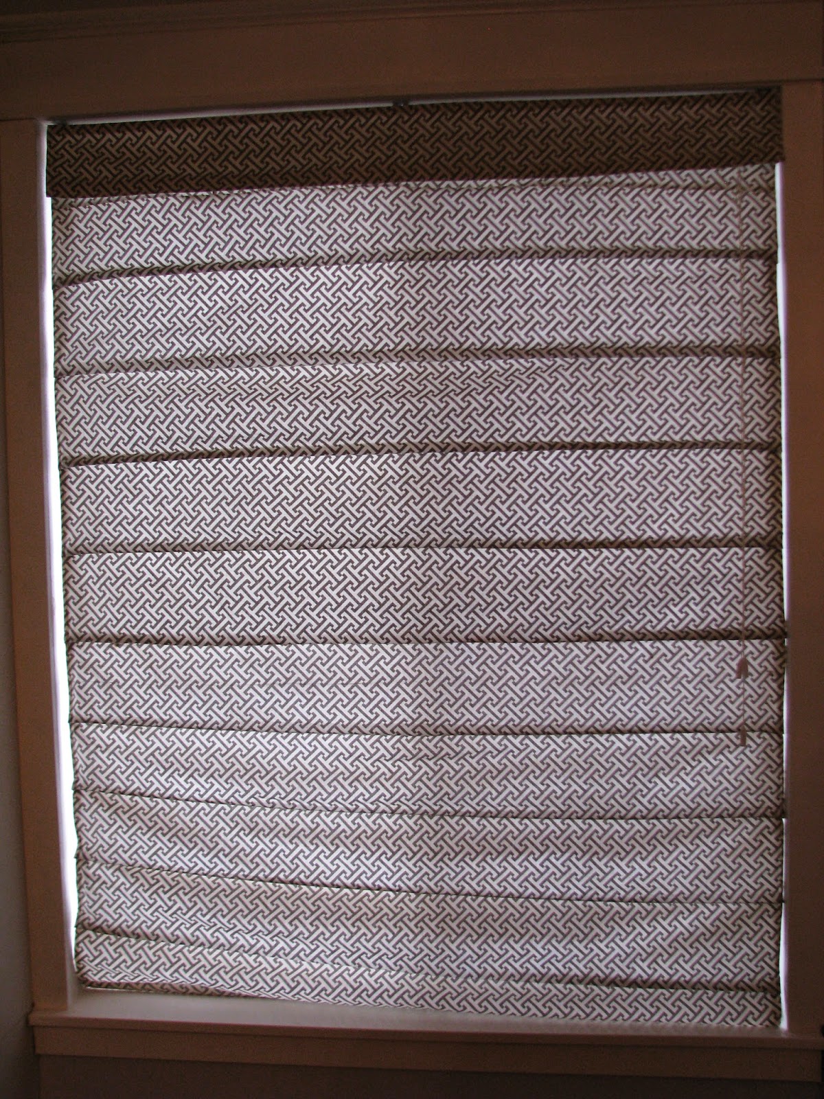 My SoCalled DIY Blog Cover Roman Shades With Your Own Fabric