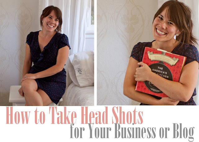 How to take head shots for your business or blog